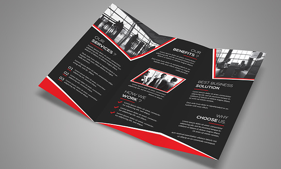 Corporate Tri-Fold Brochure in Brochure Templates - product preview 1