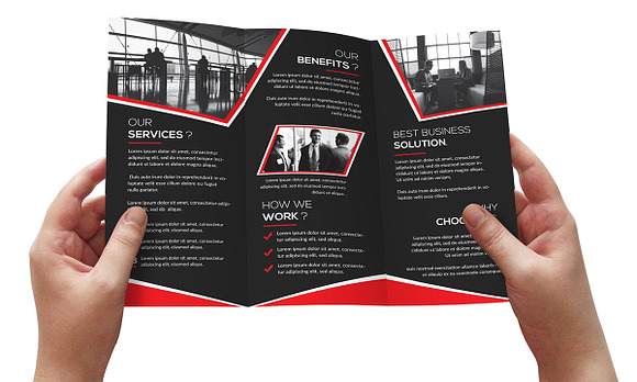 Corporate Tri-Fold Brochure in Brochure Templates - product preview 2