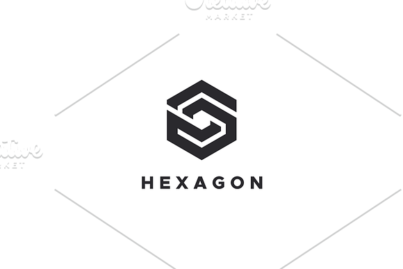Hexagon Logo in Logo Templates - product preview 2