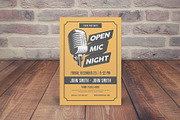 Open Mic Night Flyer