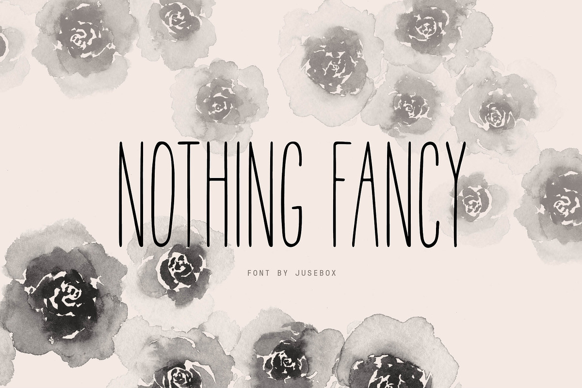 Nothing Fancy Font in Fancy Fonts - product preview 8