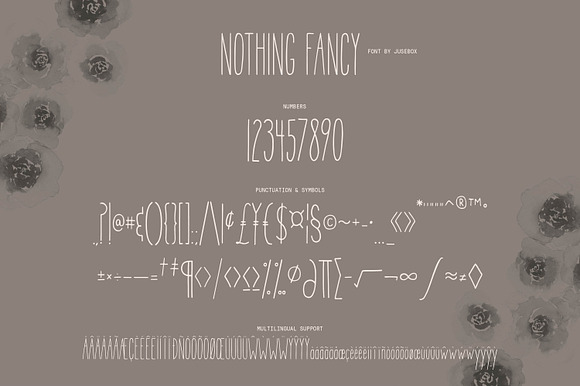 Nothing Fancy Font in Fancy Fonts - product preview 3