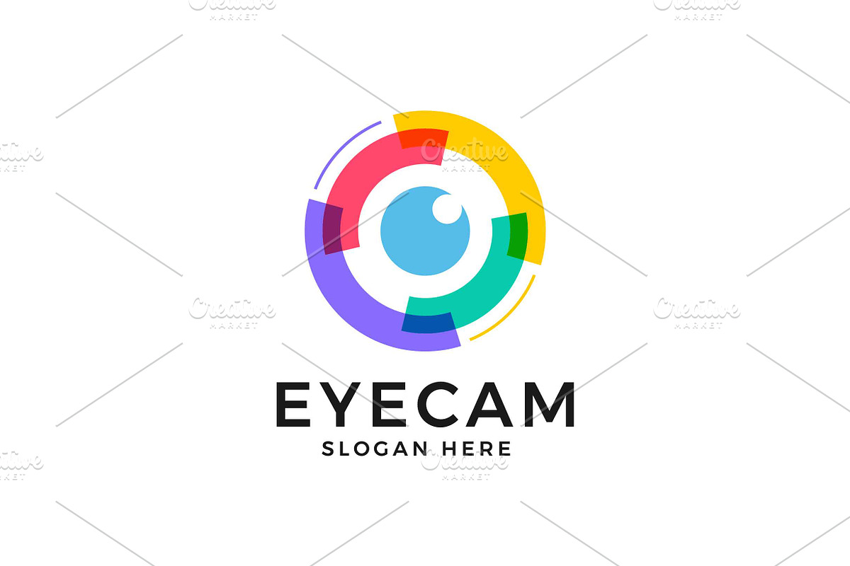 Eye Camera Logo in Logo Templates - product preview 8
