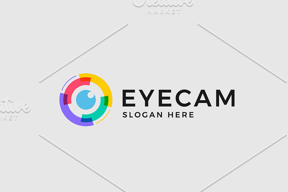 Eye Camera Logo in Logo Templates - product preview 1