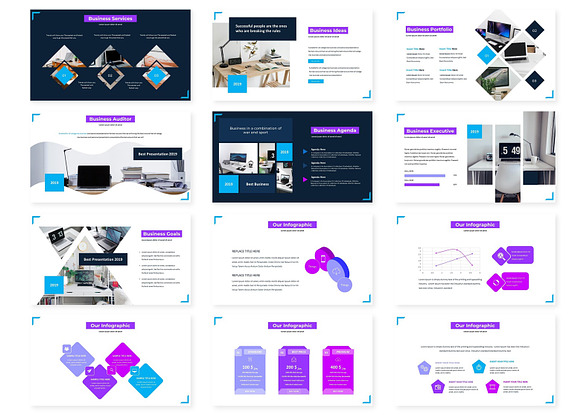 Working - Keynote Template in Keynote Templates - product preview 2