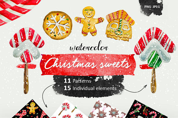 Christmas sweets in Illustrations - product preview 7