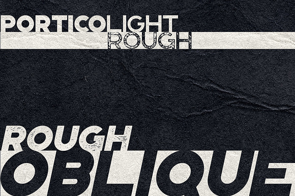Portico Typeface in Urban Fonts - product preview 3