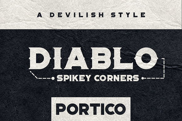 Portico Typeface in Urban Fonts - product preview 5
