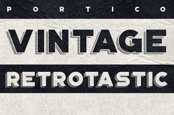 Portico Typeface in Urban Fonts - product preview 6