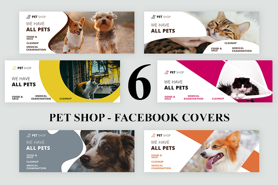 Pet Shop - Facebook Covers in Facebook Templates - product preview 8