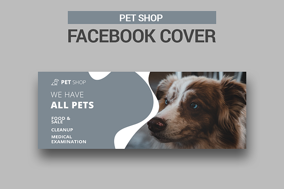 Pet Shop - Facebook Covers in Facebook Templates - product preview 4