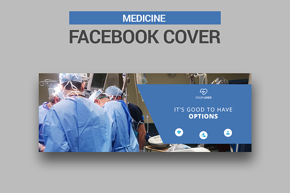 Medicine - Facebook Covers in Facebook Templates - product preview 1