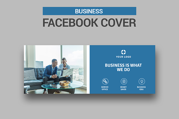 Business - Facebook Covers in Facebook Templates - product preview 1