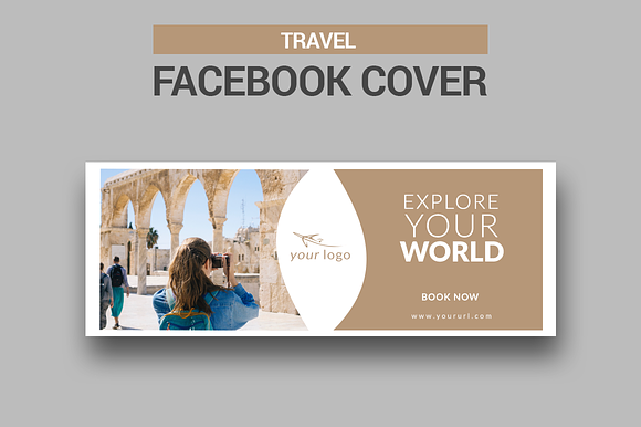 Travel - Facebook Covers in Facebook Templates - product preview 1