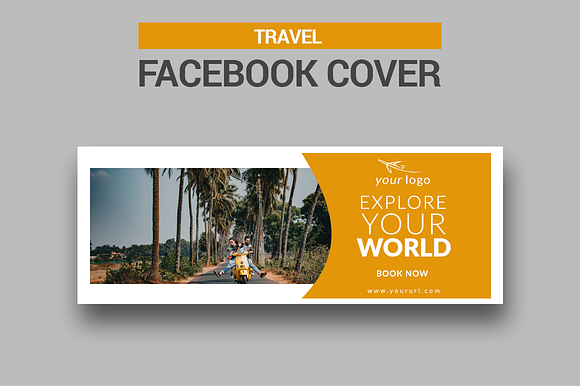 Travel - Facebook Covers in Facebook Templates - product preview 2