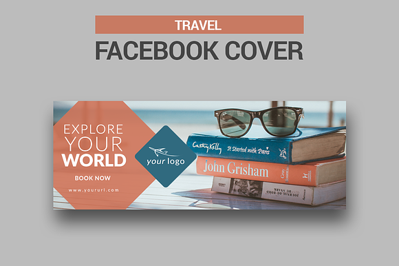 Travel - Facebook Covers in Facebook Templates - product preview 5