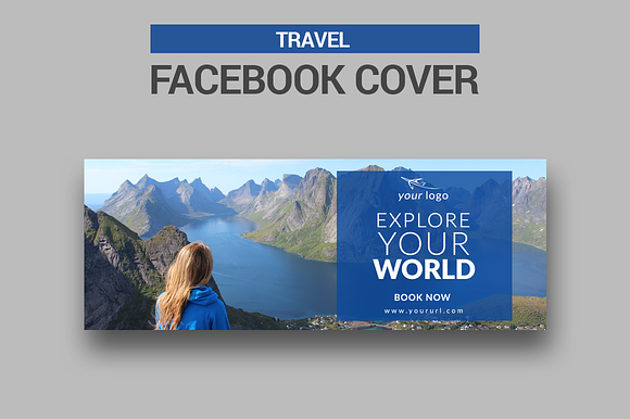 Travel - Facebook Covers in Facebook Templates - product preview 6
