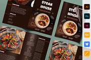 Steak House Brochure Bifold