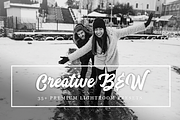 35+ Creative B&W Lightroom Presets