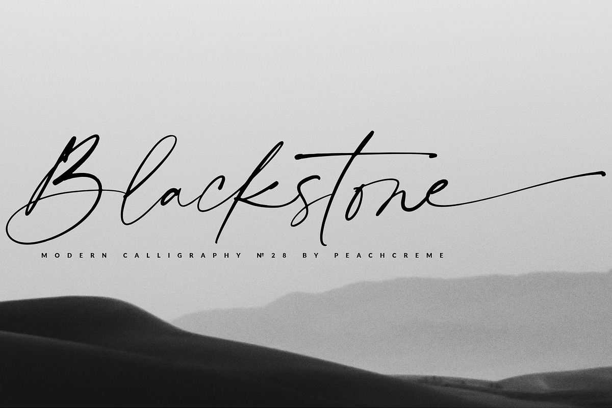 Blackstone// Casual Chic Font SALE! in Script Fonts - product preview 8