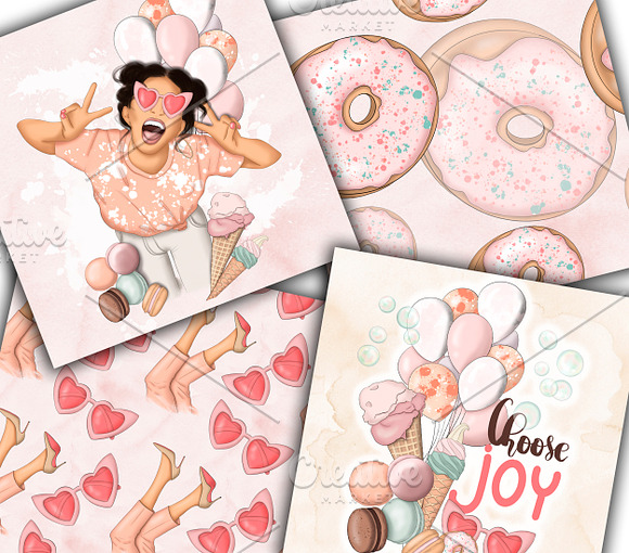 Good Mood Clipart & Patterns in Illustrations - product preview 12