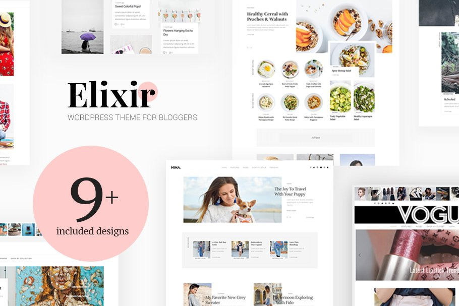Elixir - WordPress Blog Theme