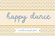 Happy Dance Monoline Script Font