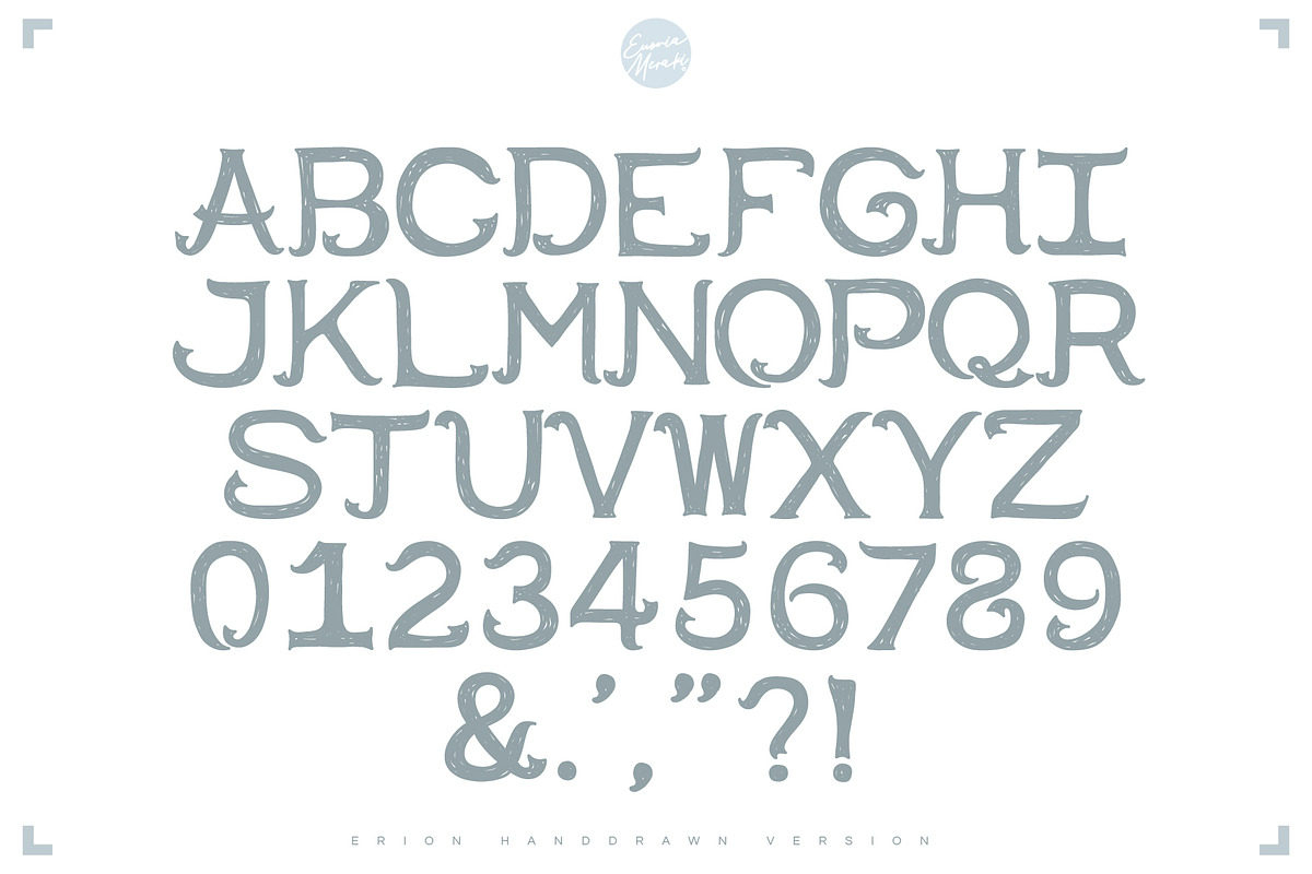 4in1 ERION FONT - Winter Version in Serif Fonts - product preview 8