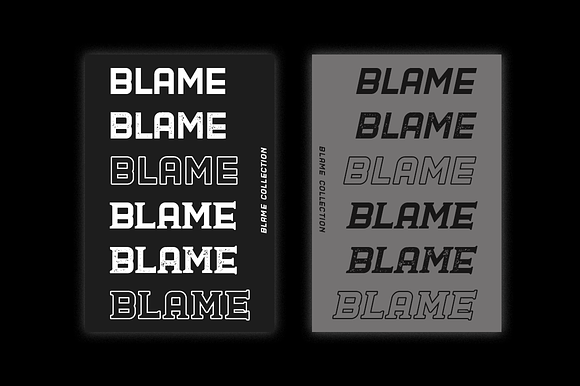 Blame // A Strong Sans and Serif in Sans-Serif Fonts - product preview 7