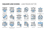 Law Fields 1, Square Line