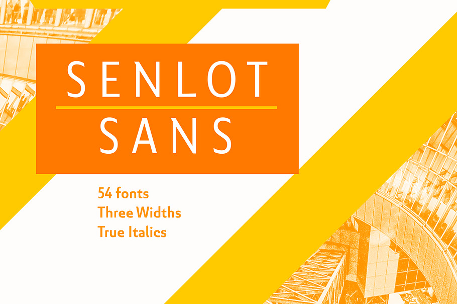 Senlot Sans in Sans-Serif Fonts - product preview 8