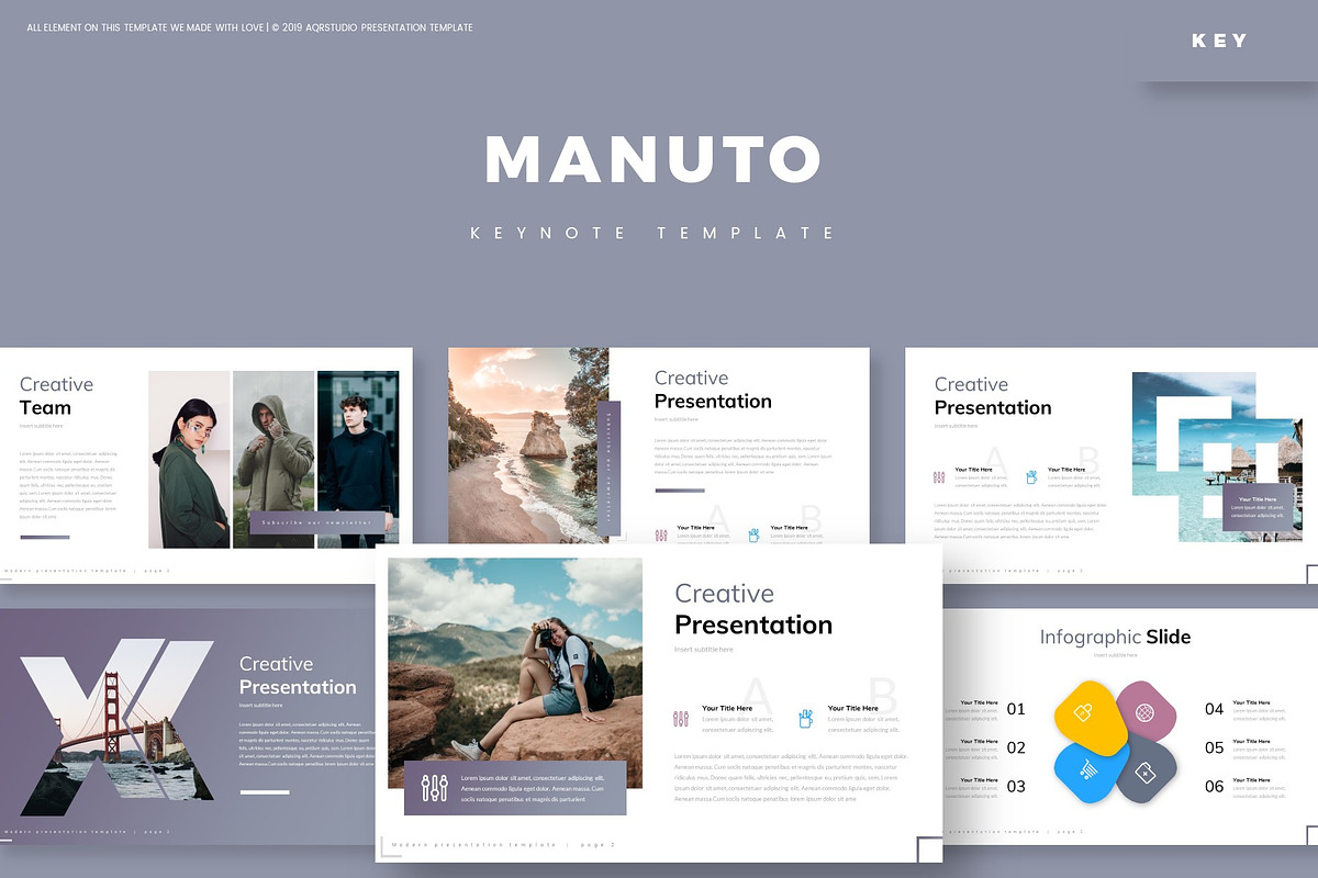 Manuto - Keynote Template in Keynote Templates - product preview 8