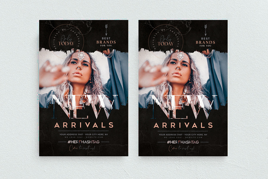 New Arrivals Flyer Template in Flyer Templates - product preview 8