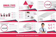 Annual Stats Powerpoint Template