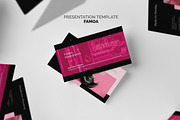 Famoa : Pink Pitch Deck Keynote
