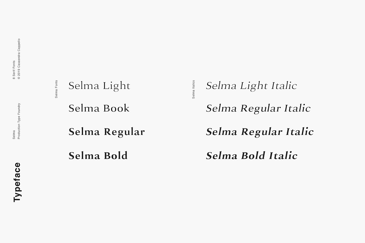 Selma - A Classy Serif Typeface in Serif Fonts - product preview 8