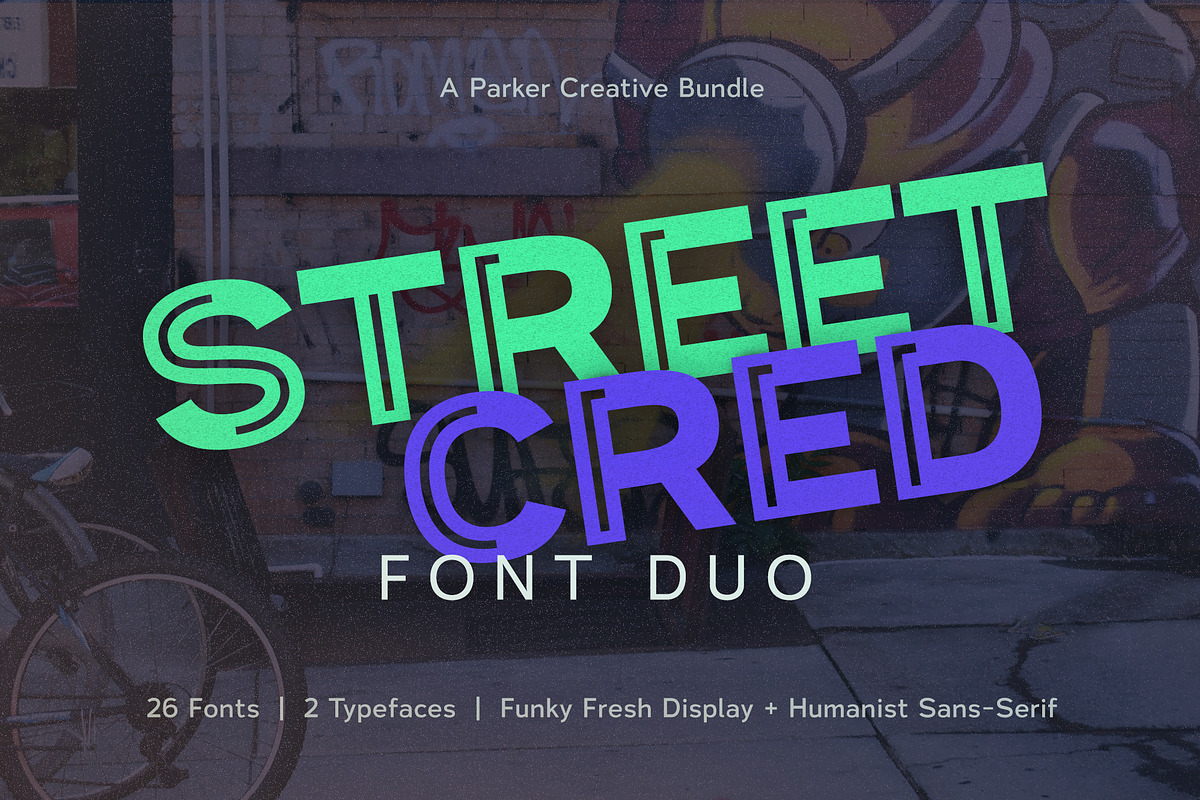 Street Cred Font Duo in Sans-Serif Fonts - product preview 8
