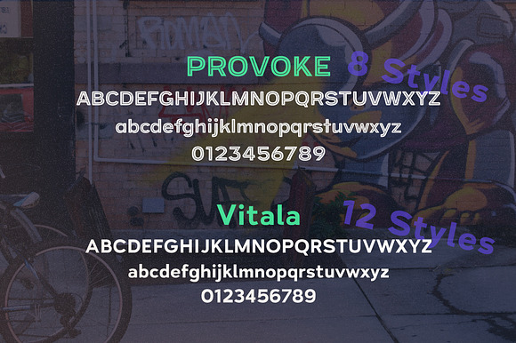 Street Cred Font Duo in Sans-Serif Fonts - product preview 2
