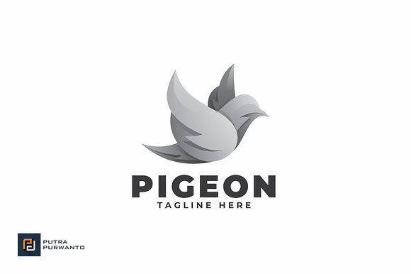 Pigeon - Logo Template in Logo Templates - product preview 1