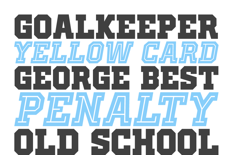 Old School United Font in Fonts - product preview 8