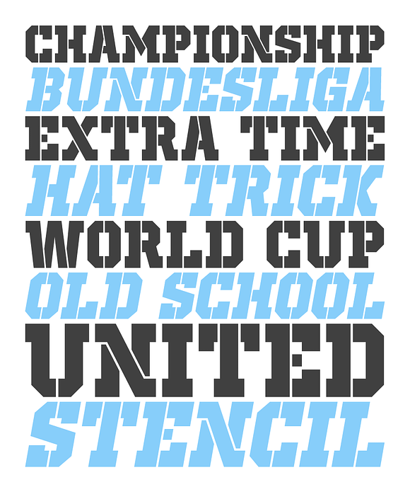 Old School United Font in Fonts - product preview 1
