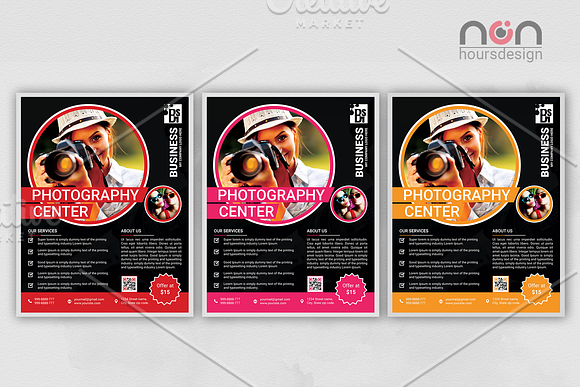 Creative Photography Business Flyer in Flyer Templates - product preview 1
