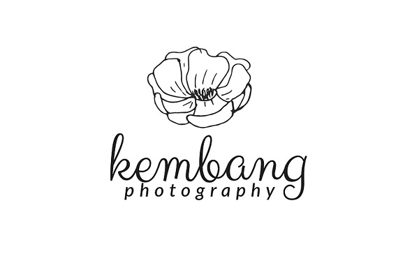 Kembang Photography Logo in Logo Templates - product preview 1