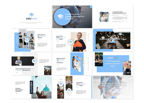 Edutech - Keynote Template in Keynote Templates - product preview 3