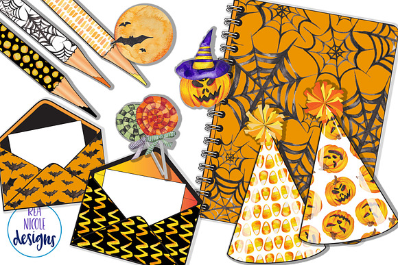 Halloween Clip Art Bundle in Illustrations - product preview 2