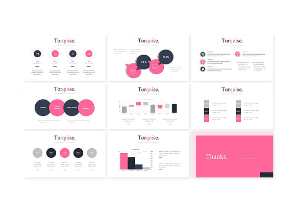 Torquise - Keynote Template in Keynote Templates - product preview 3