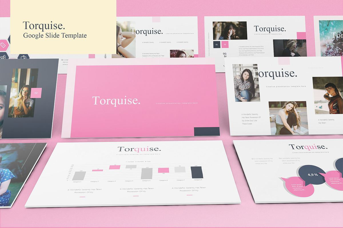 Torquise - Google Slide Template in Google Slides Templates - product preview 8