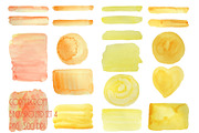 Watercolor Texture Yellow