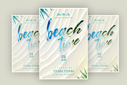 Beach Time Flyer