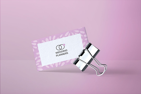 Wedding Planner Business Card in Business Card Templates - product preview 2